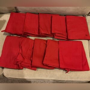 Underskirt Petticoat Dress Slip,Liner Lot Of 10 Red